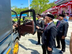 Kapolres Konawe Terima Kendaraan Operasional dari Pemda Konawe di Momen 17 Agustus