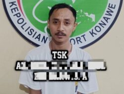 Satuan Reserse Narkoba Polres Konawe Tangkap Terduga Pengedar Narkoba