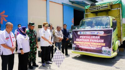 Pemkab Koltim Salurkan Bantuan Pangan Cadangan Beras Pemerintah