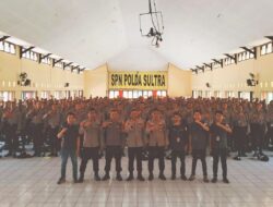 Berikan Kuliah Umum di SPN Anggotoa, Ketua Bawaslu Konawe Harap Siswa Baru Polri Jadi Garda Terdepan Jaga Kamtibmas