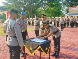 Gerbong Mutasi Bergerak, Kapolres Konawe Polres Pimpin Sertijab Kapolsek Puriala dan Tongauna Berganti