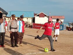 Buka Turnamen Futsal Pancasila Sakti Cup III di Soropia, RD: Junjung Tinggi Sportivitas