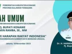 Berikan Kuliah Umum, Harmin Ramba Paparkan Program Prioritas Pembangunan Daerah ke Ratusan Mahasiswa Konawe di Jakarta