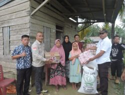 Wakil Ketua DPRD Konawe Bantu Korban Bencana Angin Puting Beliung