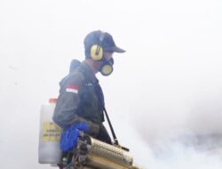 FPRB Sultra Gencar Lakukan Fogging, Masyarakat Ucapkan Terima Kasih