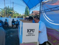 Ketua Rapim Indonesia Salurkan Hak Politik di Sultra, Optimis Prabowo – Gibran Menang Satu Putaran