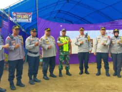 Karo SDM Polda Sultra Pantau Pelaksanaan Pemungutan Suara di Kabupaten Konawe