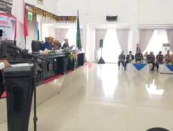 Hadiri Paripurna Istimewa, Harmin Ramba Beberkan Tiga Kunci Sukses