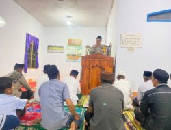 Kapolres Konawe Ceramah di Masjid Nurul Iman Abuki, Sampaikan Keutamaan Bulan Suci Ramadhan