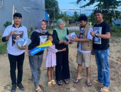 Kerabat Yudhi Support Emak-Emak Pegiat Bola Voli di Puuwatu