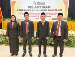 84 Panwascam Dilantik, Ini Pesan Ketua Bawaslu Konawe