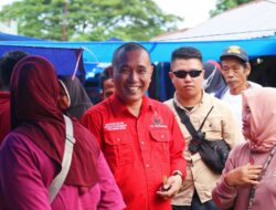 Bakal Calon Bupati Konawe Rusdianto Blusukan di Pasar Modern Wawotobi, Respon Masyarakat di Luar Dugaan