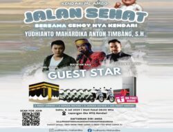 Ayo, Ikuti Jalan Sehat Bersama Yudianto Mahardika Berhadiah Umrah dan Sepeda Motor