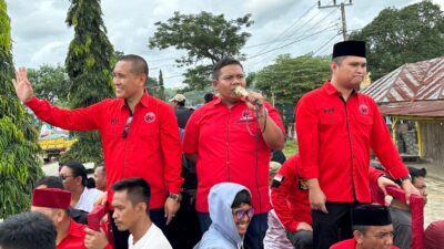 Konvoi Ratusan Kendaraan Iringi Kedatangan Rusdianto – Fachry