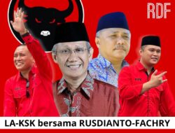 Pendukung Rusdianto – Fachry Terus Mengalir, Ketokohan LA dan KSK Jadi Magnet