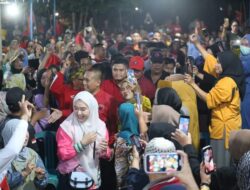 Seribuan Warga Kecamatan Konawe Tumpah Ruah di Lokasi Kampanye RD-FPK