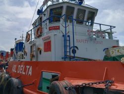 Kapal Tongkang Milik CV UBP Ditahan Bakamla RI, Begini Penjelasan Kepala KUPP Molawe