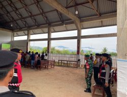 TNI-Polri Perketat Penjagaan Dipuncak Perayaan Natal di Konawe Utara