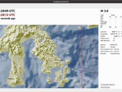 Gempa 3 SR Kembali Guncang Kabupaten Koltim, Tidak Berpotensi Tsunami 