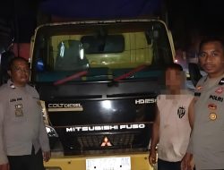 Penyebab Kecelakaan, Sopir Truk Pemuat Minyak Sawit Mentah Diamankan Polisi