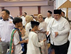 Kadin Berbagi, Ratusan Anak Yatim di Kendari Diberi Santunan