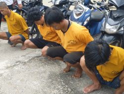 Polisi Ungkap Komplotan Pencuri Motor di Konawe, Empat Tersangka Diringkus