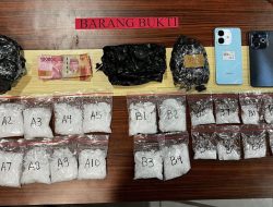 Jaringan Narkoba Remaja di Kolaka Dibongkar, 800 Gram Sabu Diamankan