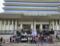 Geruduk Kejagung, Mahasiswa Desak Usut Tuntas Dugaan Keterlibatan Kontraktor Tambang dalam Skandal ‘Dokumen Terbang’ PT AMIN