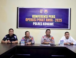 Operasi Pekat Anoa 2025: Polres Konawe Ungkap 17 Kasus dan Tetapkan 11 Tersangka