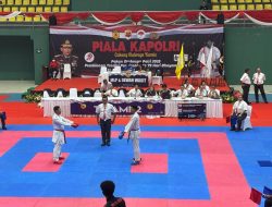 Prestasi Gemilang di Kejurnas Karate Piala Kapolri 2025, Empat Medali untuk Polda Sultra