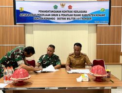 TMMD Fokus Perkuat Akses Pertanian dan Pariwisata di Konawe