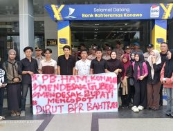 Dinilai Tak Bertanggungjawab, PB HAM Desak Gubernur Copot Dirut BPR Bahteramas Konawe