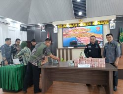 Kejari Konawe Eksekusi Denda Rp 2 Miliar Terpidana Tambang Ilegal