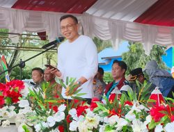 Meriahkan HUT Ke-80 RI, Bupati Konawe Resmi Buka Porseni Tingkat Kecamatan Amonggedo