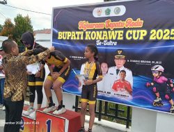 Sukses Gelar Kejuaraan Sepatu Roda Bupati Cup 2025, Porserosi Konawe Targetkan 10 Emas di Porprov 2026