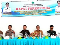 Perkuat Sinergi Jaga Kamtibmas Jelang Akhir Tahun, Wabup dan Forkopimda Gelar Rapat