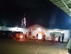 Terprovokasi Informasi Palsu, Massa Bakar Kantor PT RCP di Morowali