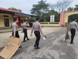 Gelar Korve, Polres Konawe Ciptakan Lingkungan Kerja Bersih dan Nyaman