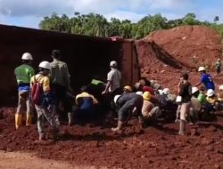 Rem Diduga Bermasalah, Truk Tambang Terbalik dan Tewaskan Sopir di Kabaena Selatan