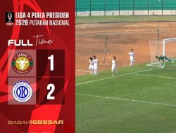 Unaaha FC Gagal Kunci Tiket 8 Besar Liga 4 Piala Presiden 2026