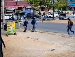 Tawuran Pelajar Pecah di Tengah Ramainya Lalu Lintas Kendari