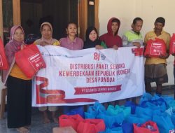 PT SCM Mendukung Semarak HUT RI ke-81 di Wilayah Lingkar Tambang